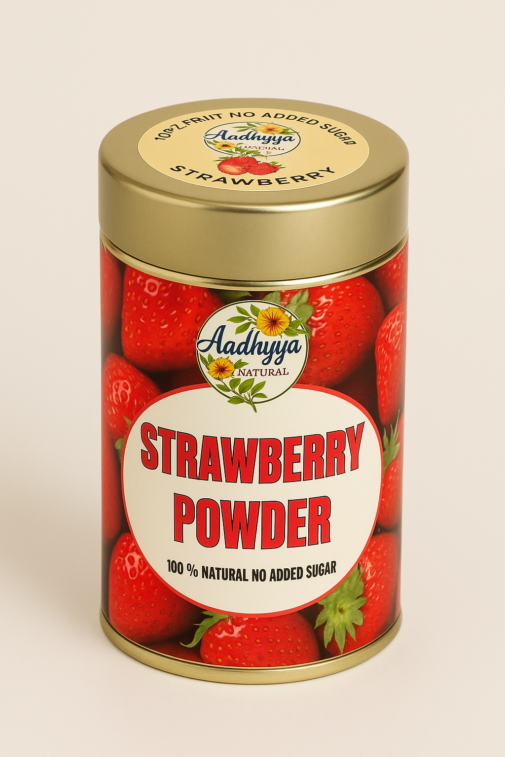 Aadhyya Natural – 100% Pure Strawberry Powder